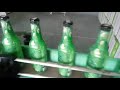 Glass bottle sleeve labeling machine