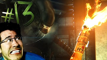 DIE! DIE! DIE IN A FIRE!! | Alien Isolation - Part 13
