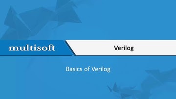 Basics of Verilog Training Video | Multisoft Virtual Academy
