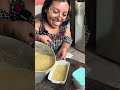 Preparando mi primera torta de guineo