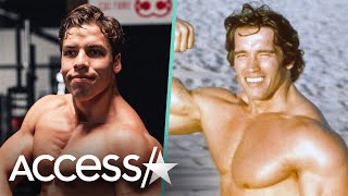 Arnold Schwarzenegger's Son Joseph Baena Flaunts Bod In Shirtless Vid