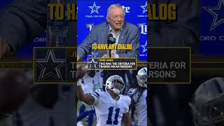 Jerry Jones lays out criteria for trading Micah Parsons 👀 #jerryjones #cowboys #NFL #football