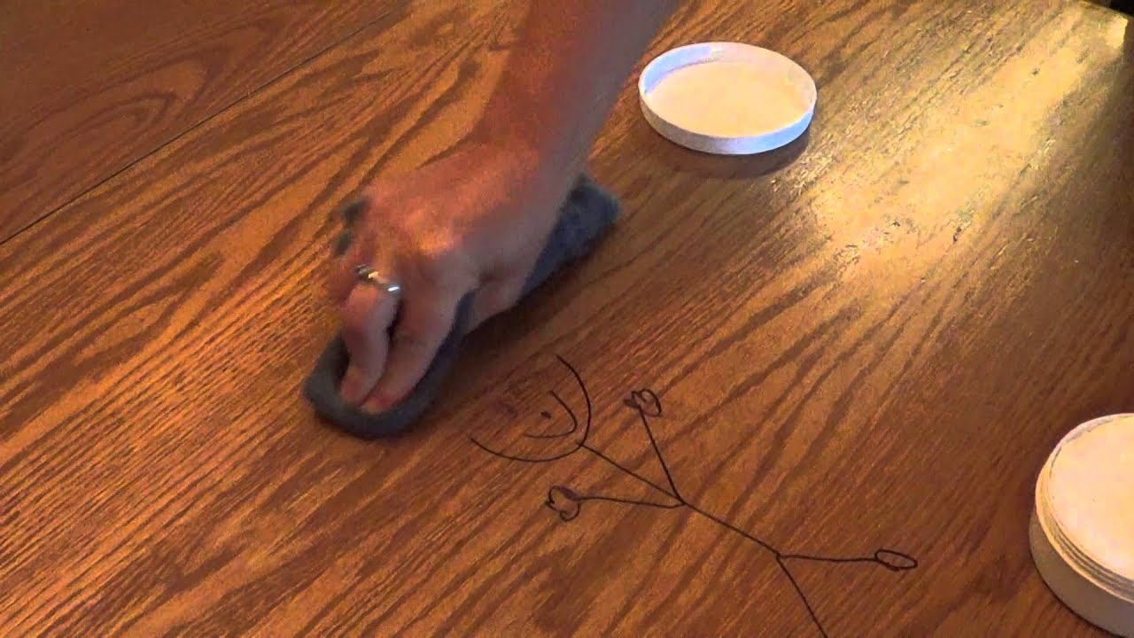 Sharpie On Wood Meets Cleaning Paste YouTube Sharpie On Wood Meets Cleaning Paste YouTube