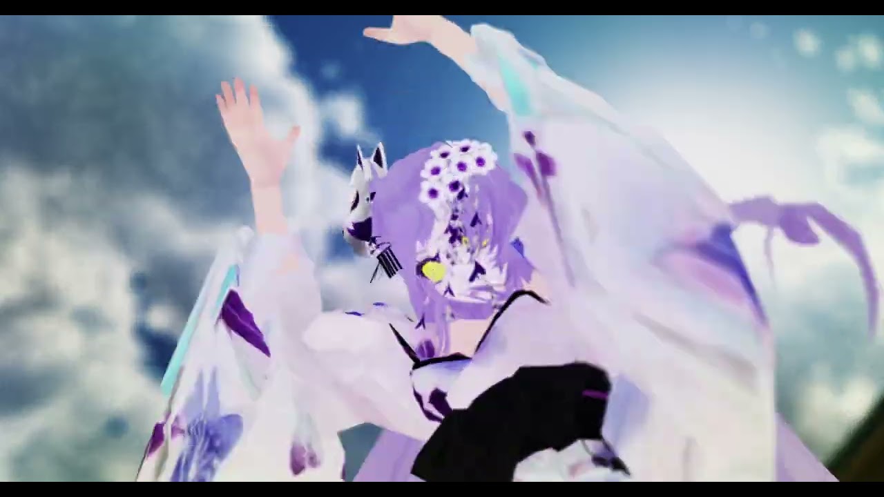 【MMD】弱音ハクで『カゲロウデイズ』【残暑お見舞い納涼動画】