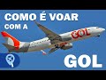 Como é voar com a Gol de Brasília para Curitiba | G3 1785 | Boeing 737-800