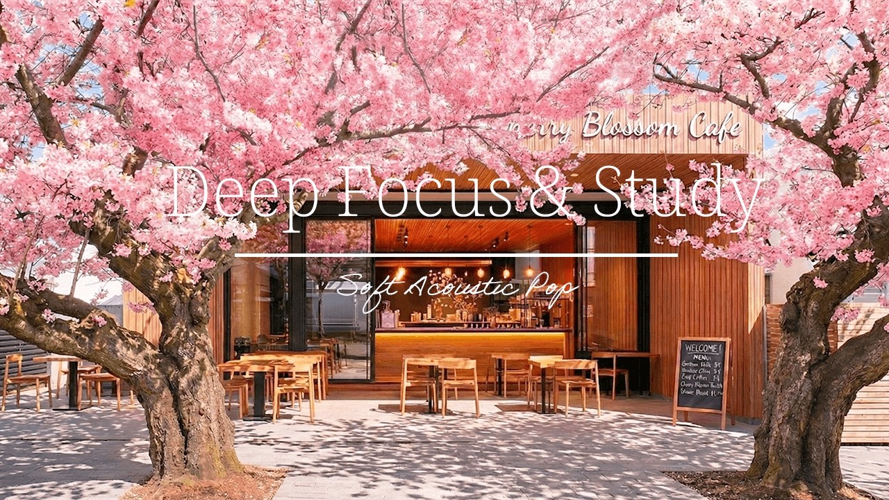 Cozy Morning Café ☕ Soft Acoustic Pop for Deep Focus & Study