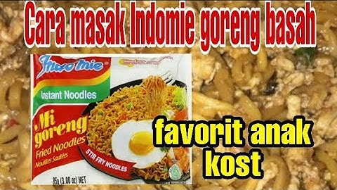 Thumbnail of Cara Masak Indomie Goreng Basah  Favorit Anak Kost Viral