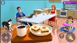 MOTHER SIMULATOR 3D: MOM GAMES ANDRIOD GAMEPLAY #1 screenshot 2