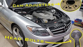 Replacing Headbolts and Cam Adjusters on a CL63 AMG M156