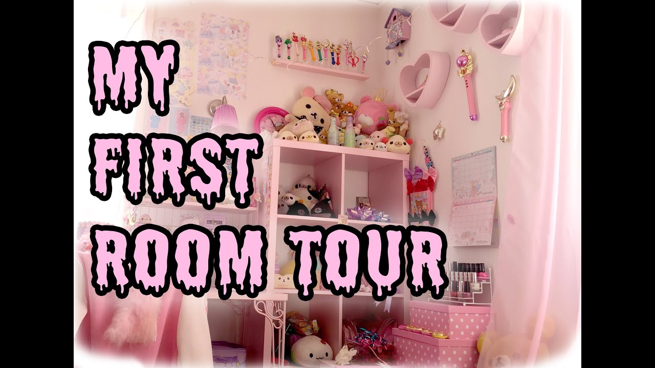 room tour pink