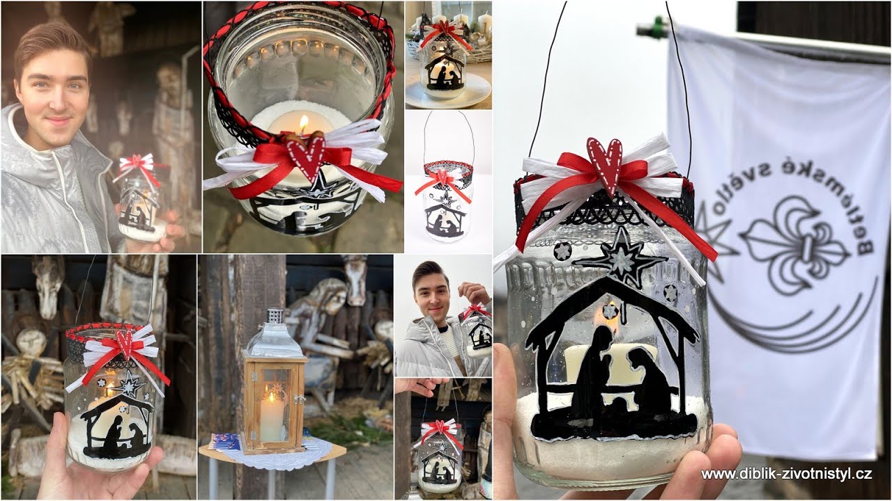Betlémské světlo a výroba lampičky - Jan Diblíček