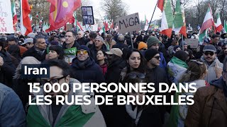 Iran 15.000 Personnes Dans Les Rues De Bruxelles - Rtbf Info
