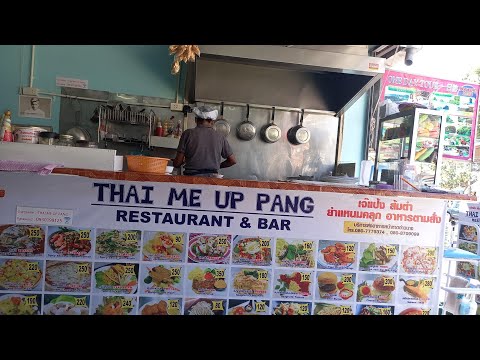 Lunch at Thai Me Up Pang Restaurant, Ao Nang, Krabi, Thailand