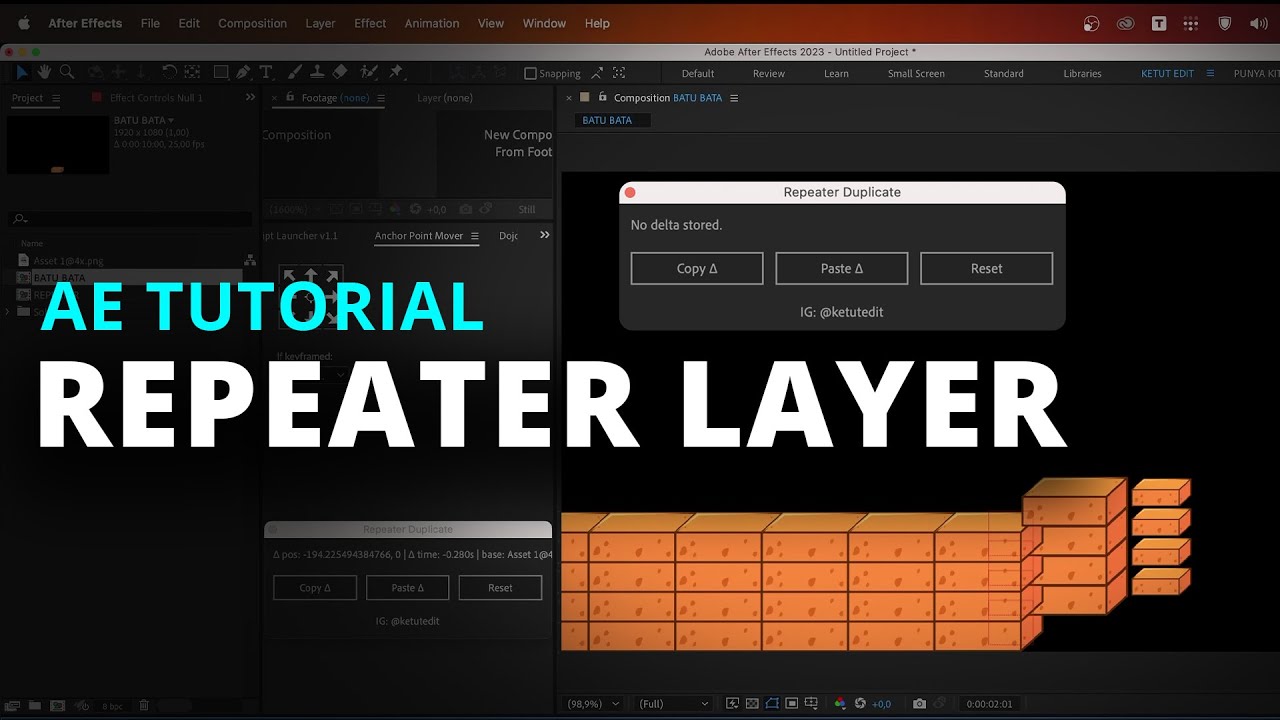 REPEATER DUPLICATE LAYER in After Effects - YouTube