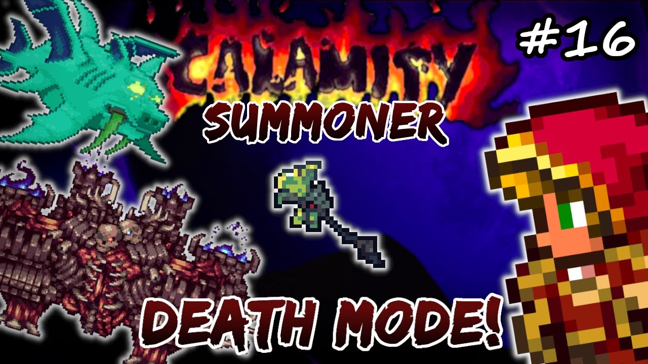 DEATHMODE - All Bosses vs Voidragon - Terraria Calamity Mod 