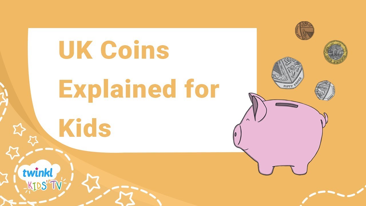 UK Coins Explained for Kids   Maths Money Learning Video