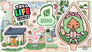 FREE HOME + SLOO 💚 TOCA LIFE WORLD 🌍