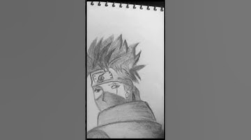 Viral Kakashi Drawing...✨ #kakashi #anime #art #shorts #trending #viral