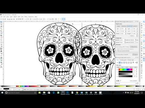 Inkscape: path intersect and break apart combination to isolate parts