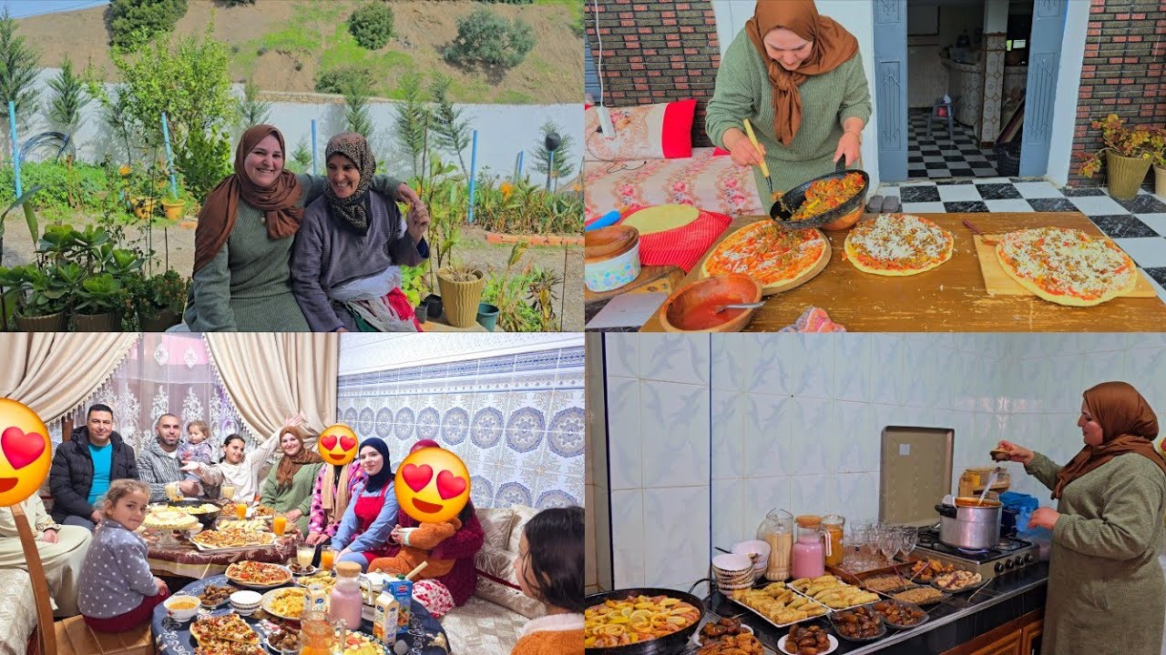 11 في رمضان عراضة فعلة تاركة على لوستي سناء وشاركت معاكوم بايلة اسبانية بفواكيه البحر مع بيتزة