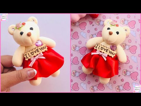DIY Teddy Bear 🧸 For Valentines Day / Teddy day Gift idea