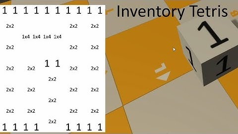 Inventory Tetris - Unity3D