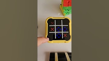 Always Hard To Win Against AI #tictactoe #game #puzzle #satisfying #shorts #gaming #logicpuzzle