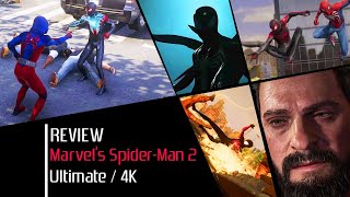 Marvel's SpiderMan 2 REVIEW Ultimate Difficulty / Performance 4K