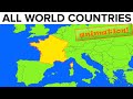 All World Countries · Map + Flag + Capital City + Pronunciation