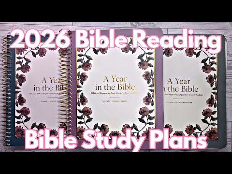 2026 Bible Reading and Bible Study Plans (pt 2)