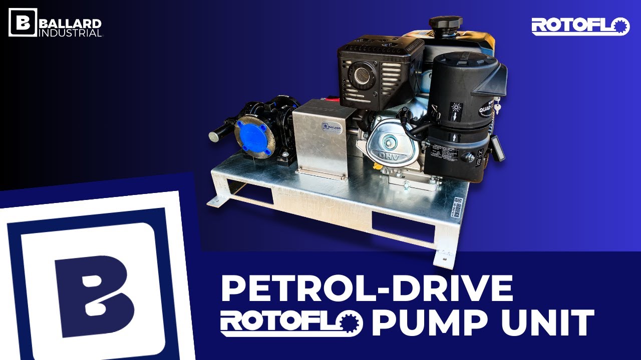 Rotoflo PetrolDrive Mobile Molasses Pump Unit YouTube