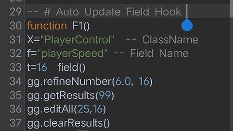 Auto Field Hook Template Game Guardian script  || Auto Field offset update Script for all unity Game