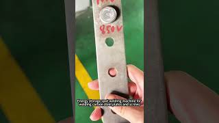 Energy Storage Spot Welding Machine for Carbon Steel Plates and Screws