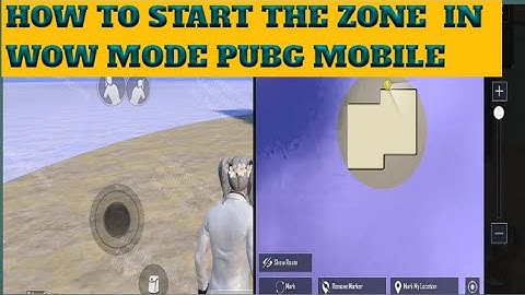 HOW TO START THE ZONE IN WOW MODE PUBG MOBILE|WOW MODE MA ZONE KASY SET KARY|