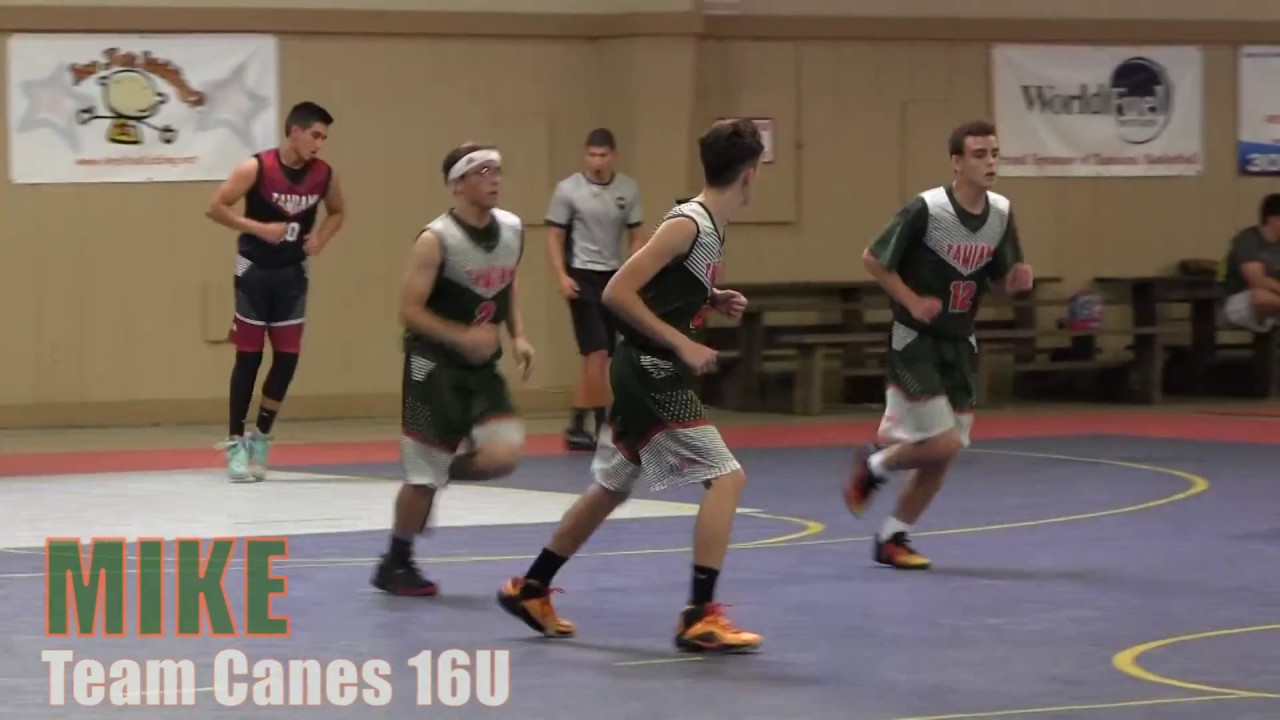 Mike Team Canes Tamiami Basketball 16U Fall 2016 YouTube