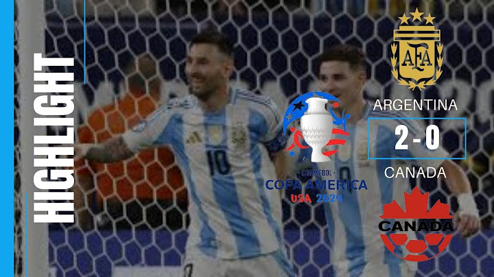 Argentina 2-0 Canada.  Highlights. Copa America 2024. Semifinal. @UltimatesportsTime