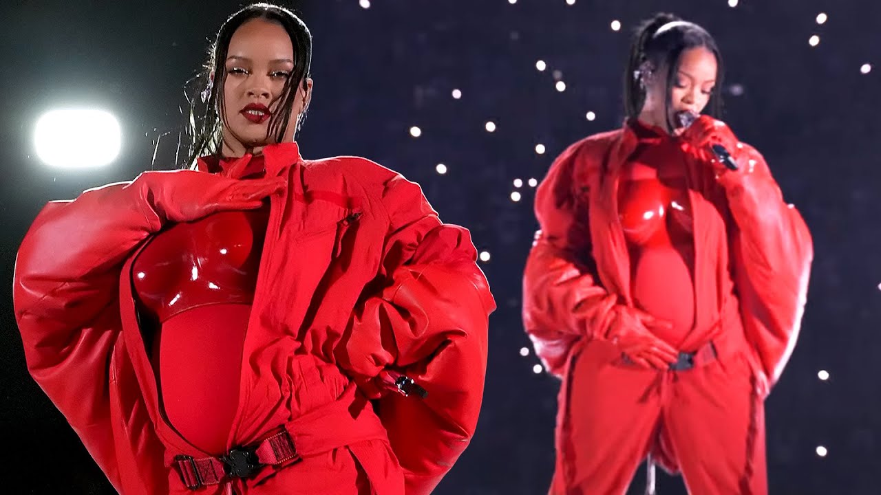 Rihanna's Super Bowl halftime show was a pregnancy ...
