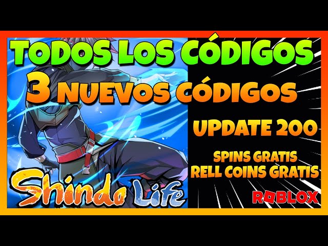 Códigos de vida de Shindo hoy: lunes 3 de abril de 2023