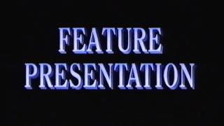 Buena Vista Home Entertainment Feature Presentation VHS UK 1995