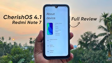 CherishOS v4.1 Full Review on on Redmi Note 7 | Android 13 Gaming Rom?⚡⚡