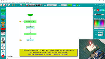 Arduino Blinking LED with FlowLogic 6
