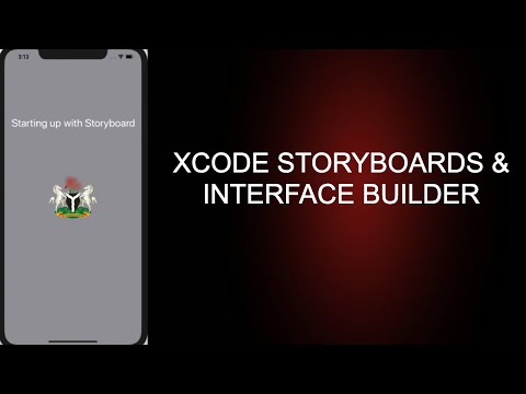 XCODE STORYBOARD AND INTERFACE BUILDER