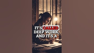 Unlock Your True Productivity  Why Deep Work Beats Multitasking Every Time!