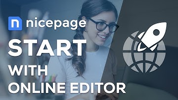 How to start with Nicepage Online Editor