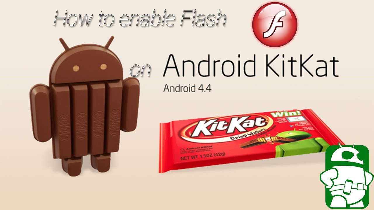 How to enable Flash on Android 4.4 Kitkat (no root required)