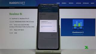 Test of Realme 8i Geekbench 5 GPU Vulkan | Mediatek Helio G96 4 speed