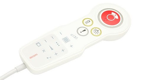 Ascom TeleCARE IP Nurse Call Patient Handset