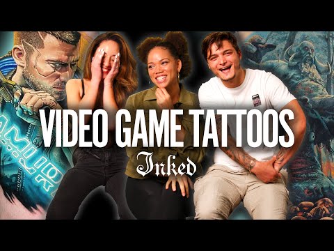 'You Love This Game More Than You Love Your Kids' Video Game Tattoos | Tattoo Artists React