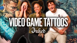 'You Love This Game More Than You Love Your Kids' Video Game Tattoos | Tattoo Artists React