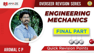 ENGINEERING MECHANICS FINAL PART || OVERSEER REVISION SERIES || KWA OVERSEER || GRADE 3 and GRADE 2